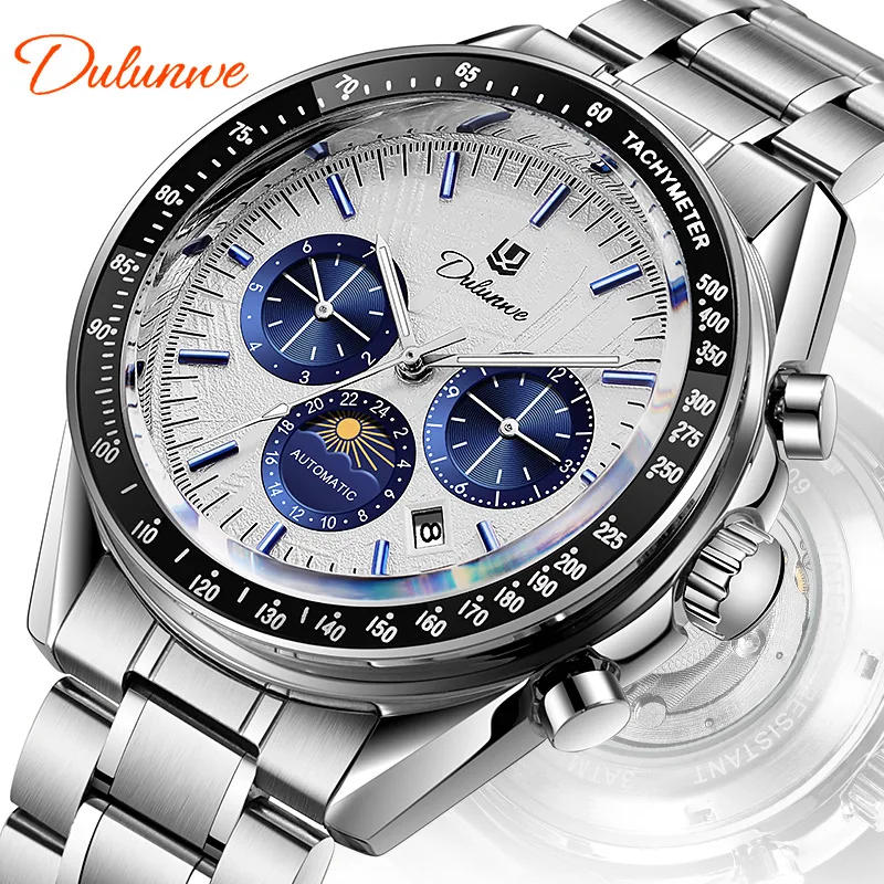 Duranway Speedmaster series watch fully automatic mechanical men's watch luminous waterproof explosion - view 2