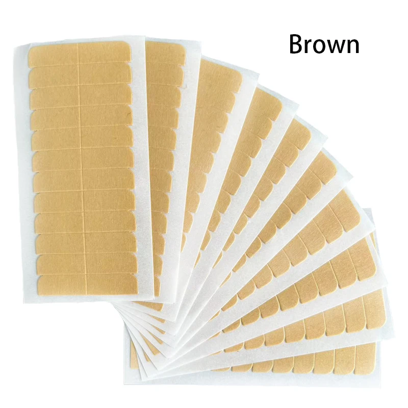 Haarsystem-Klebeband, unsichtbarer Perückenkleber, Klebematerialien, doppelseitiges Klebeband für Lace-Front-Toupet, 5/10 Blatt Haarverlängerungsband – Detail 4