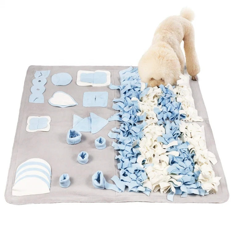 Pet Activity Toy Play Nosework Blanket Feeding Washable Training Dog Snuffle Mat