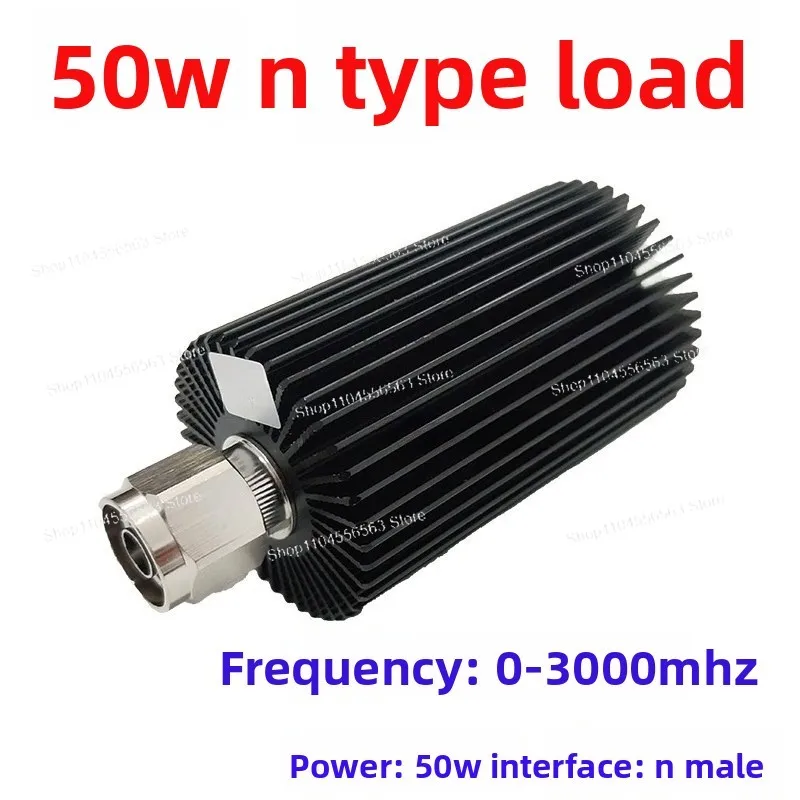 50W Load RF Coaxial False Load N Type DC-3G0-3000M50Ω Walkie-talkie Platform End Point Absorption