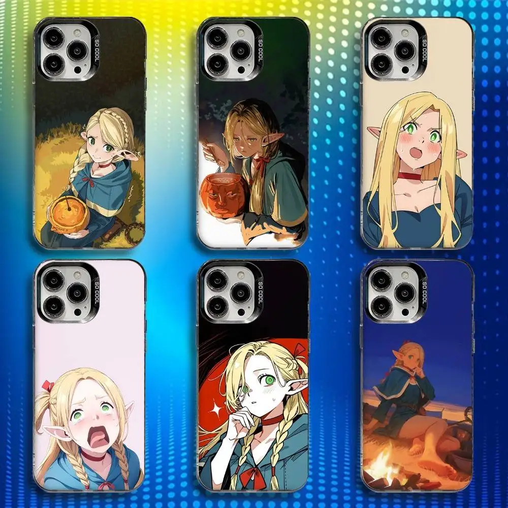 

D-Delicious in D-Dungeon Phone Case For iPhone 16,15,14,13,12,11,Mini,Pro,SE,MAX White Matte Shockproof Cover