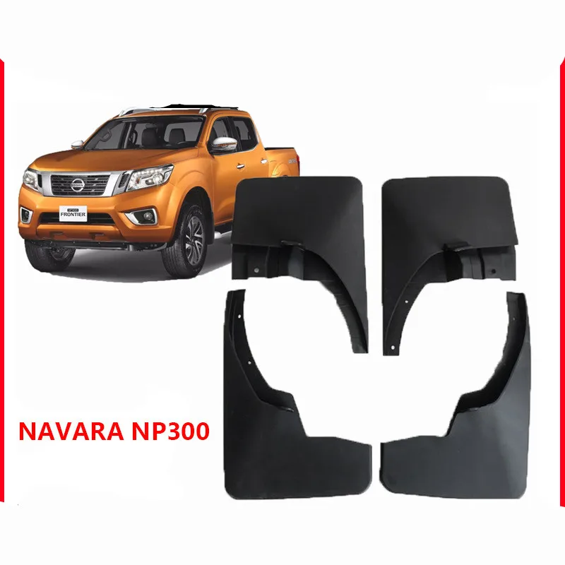 4x For 2015-2021 Nissan Navara Np300 D23 MUD Splash Guards Flaps Splash Guards Mud Flaps Mudguards Accessories Mud Guard Fenders