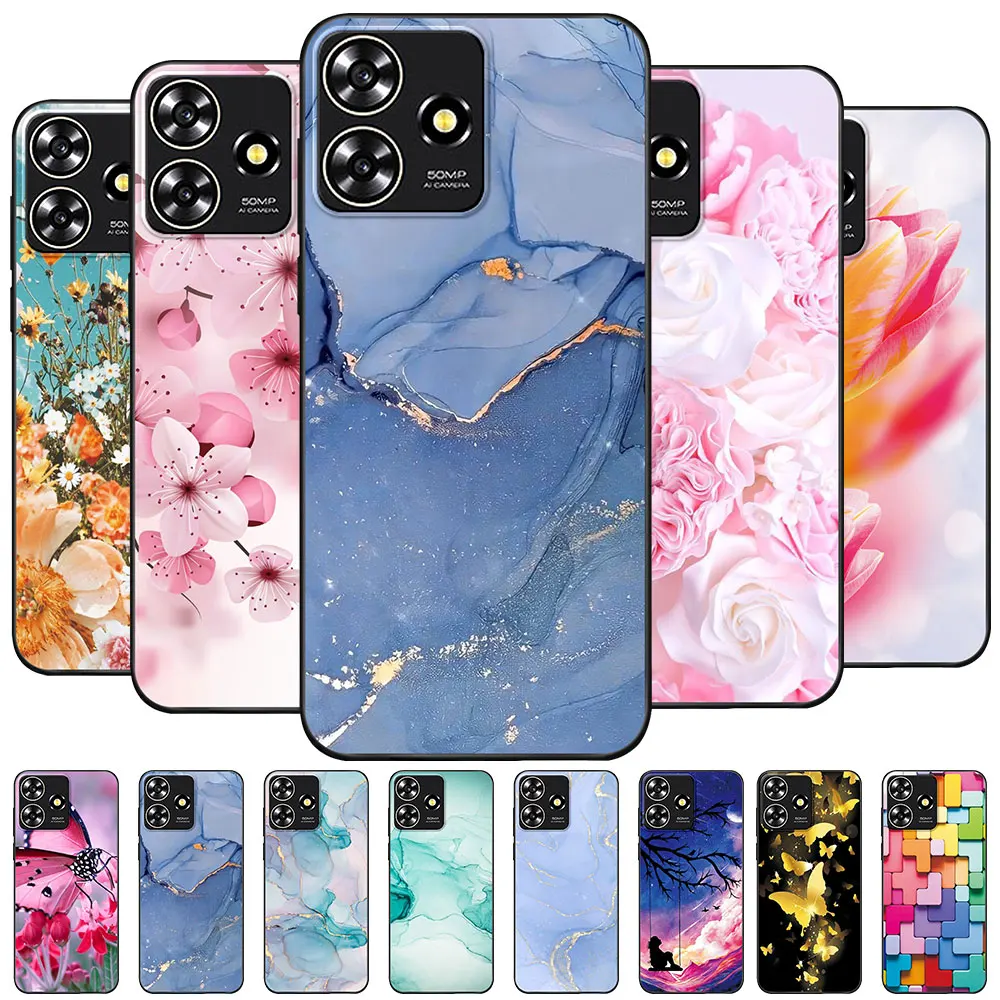 Case For ZTE Blade V50 Smart Coque ZTE V50 Design 4G TPU Soft Silicone Phone Case For ZTE Axon 50 Lite Back Cover Capa Bumper