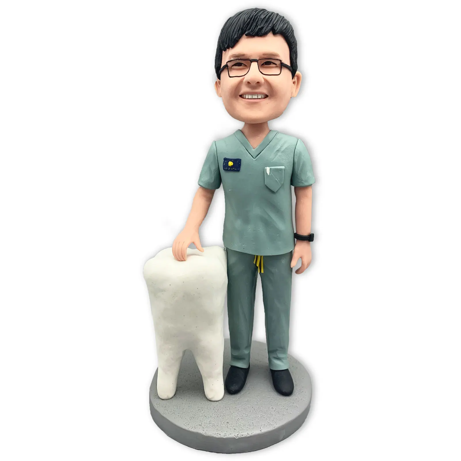 Custom Dentist Bobblehead Figure, Doctor Fully Custom Sculpture, Doctor Gift Nurse Gift Friends Gifts