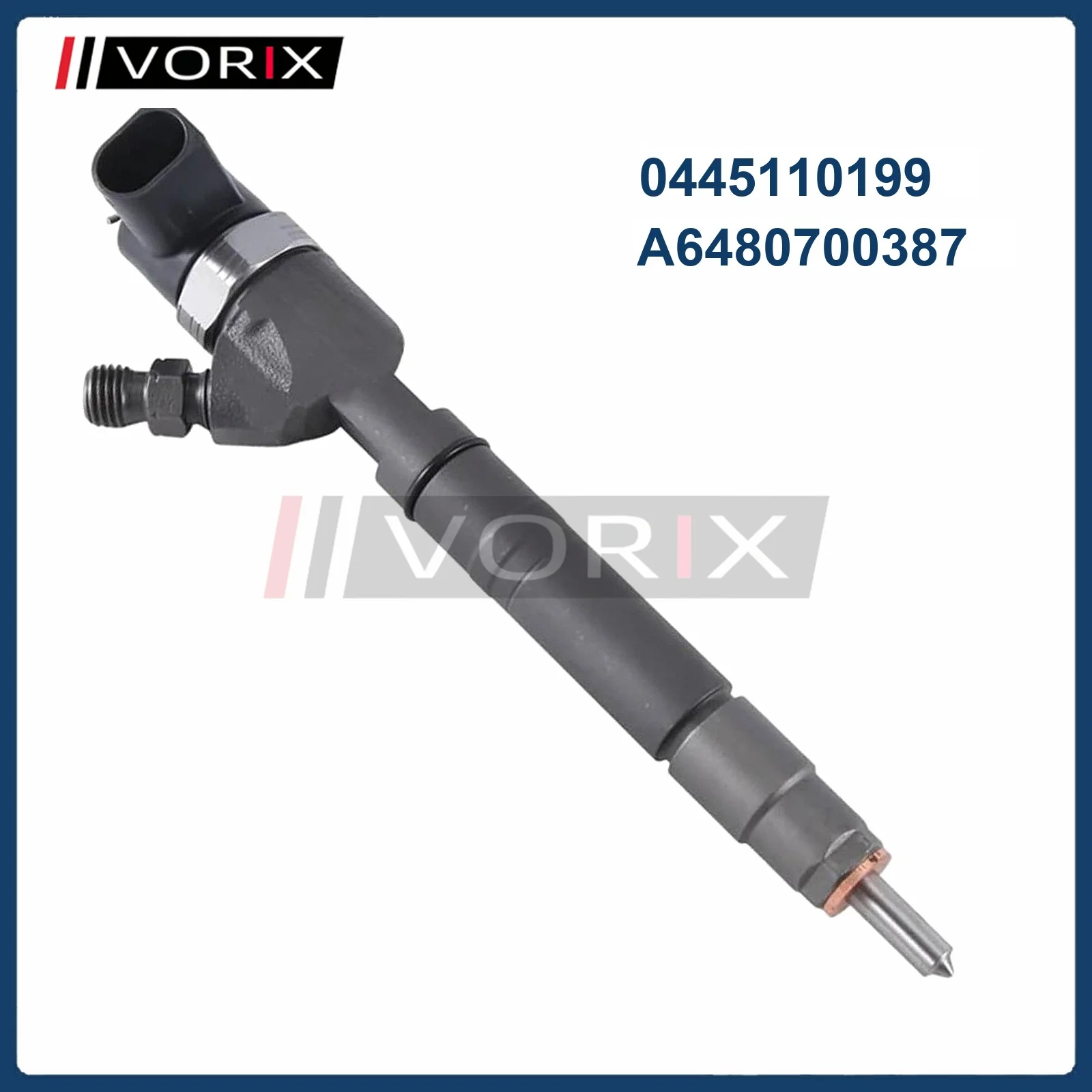 

0445110199 A6480700387 Diesel Fuel Injector for Mercedes C & E Class 1999-2004