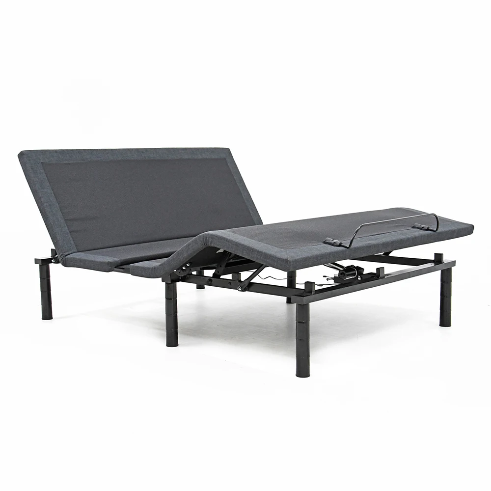 Rondure KDMG2 Two Okin Motors Wall Hugger Electric Adjustable Bed Zero Clearance Contour Electric Adjustable Frame