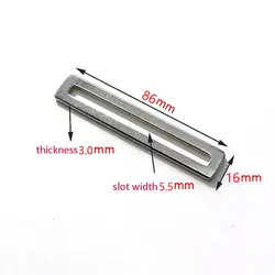 Universal Nickel-Plated Angle Iron Corner Metal Frame Shelf Flat Corner Braces Support Brackets Furniture Connector U 평철브라켓