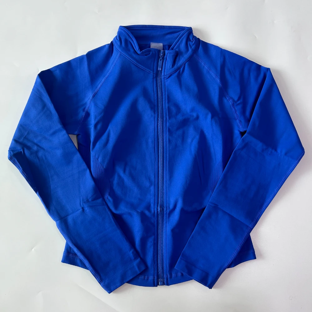 Pericic Sports Zippy Jacke Damen Nahtlose Langarm-Gym-Oberteile Reißverschluss-Laufjacken Fitness-Activewear Yoga-Kleidung – Detail 15