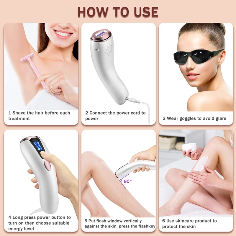 999999 Flashes IPL Laser Epilator for Women Home Use Devices Hair Removal Painless Electric Epilator Bikini Dropshipping