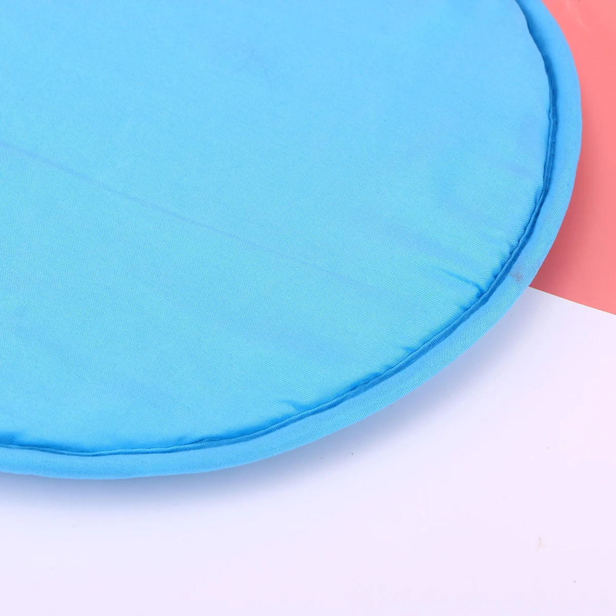 

Round Chair Cushion Sky Blue Soft Polyester Sponge Seat Pad Non Slip Anti Slip Home Office Restaurant Chair Cushion Pads