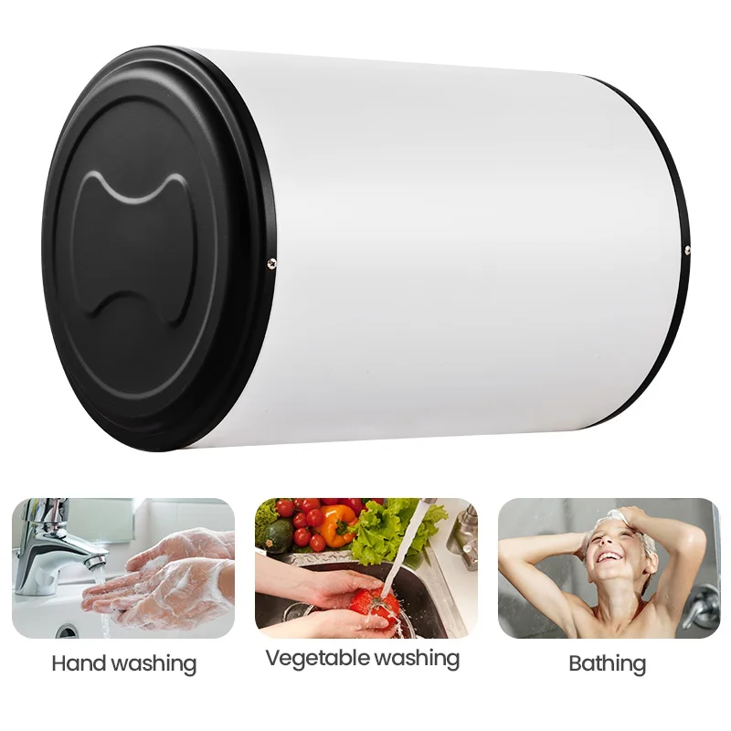 เครื่องทําน้ําอุ่นคุณภาพสูง 10L 15L Dual Power 12V 220V Camper RV หม้อไอน้ําเครื่องทําน้ําอุ่นถังสําหรับ Caravan Storage