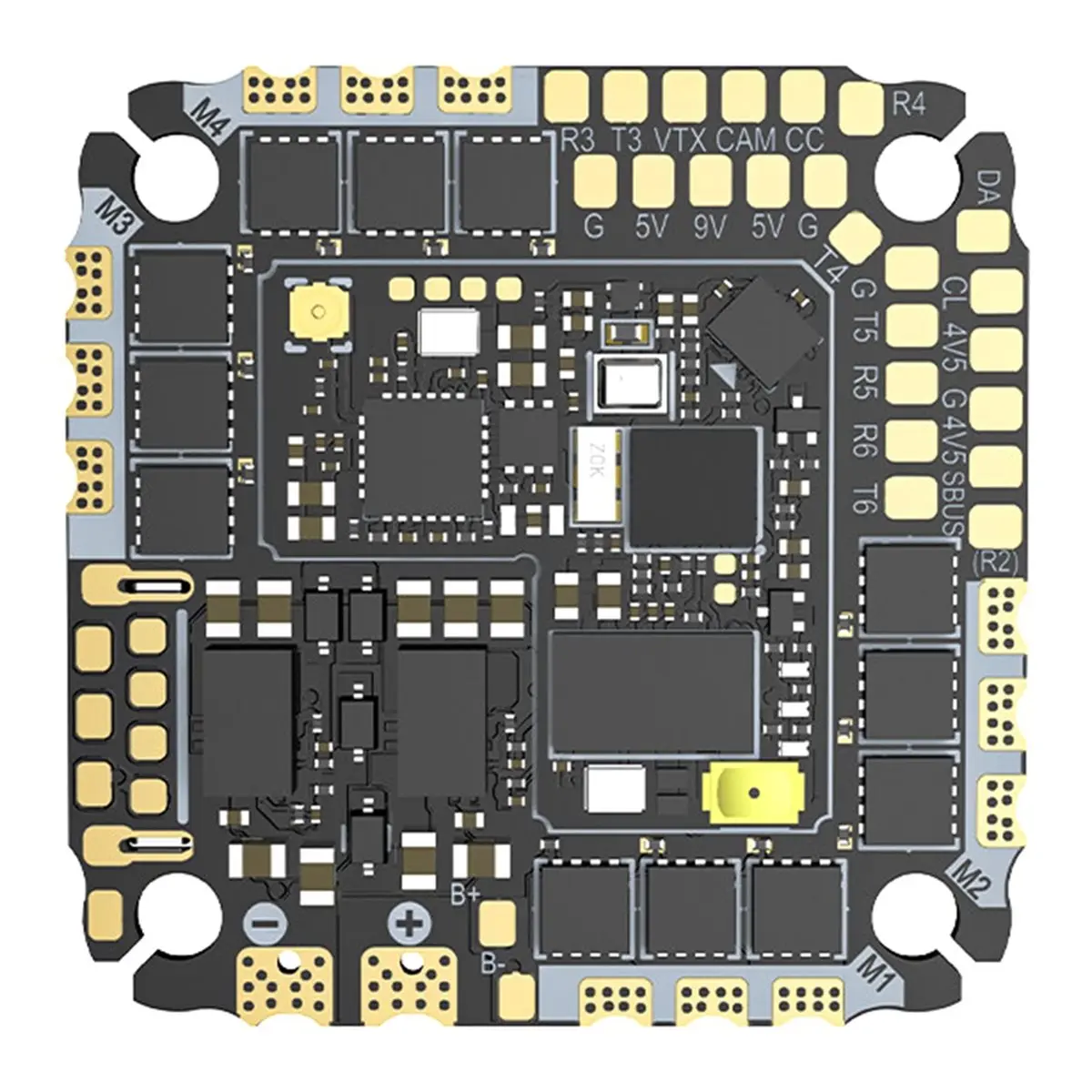~CLEARANCE A Uptional F405 AIO V2 35/40A 8Bit 25.5x25.5 3-6S Air Model Controller,Drone Module Accessories 35A