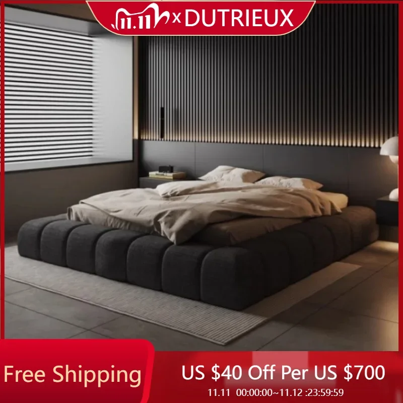 

Каркас, элитная кровать, эстетика, татами, минималистичная свадебная удобная кровать, главная спальня, модный дизайн, мебель Muebles