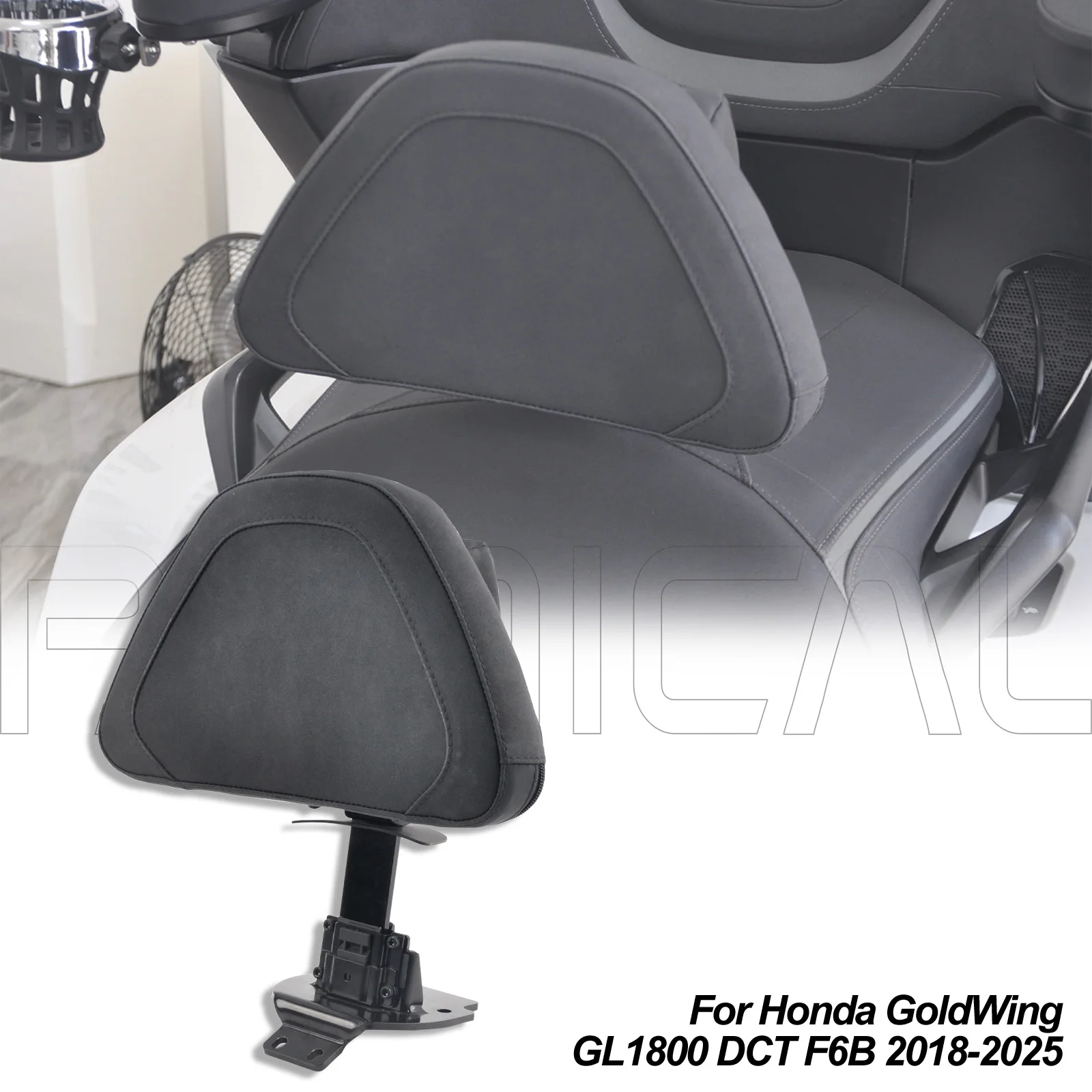 

PANICAL Motorcycle Seat Backrest for Honda GoldWing GL1800 DCT F6B 2018-2025 Driver Front Backrest Rider Backrest