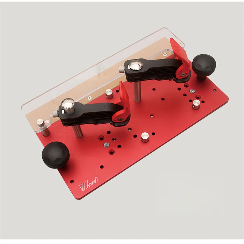 Inverted Wood Router Electric Trimming Engraving Machine Safety Push Block Plate Push Fence for Router Table Right Angle Cutter