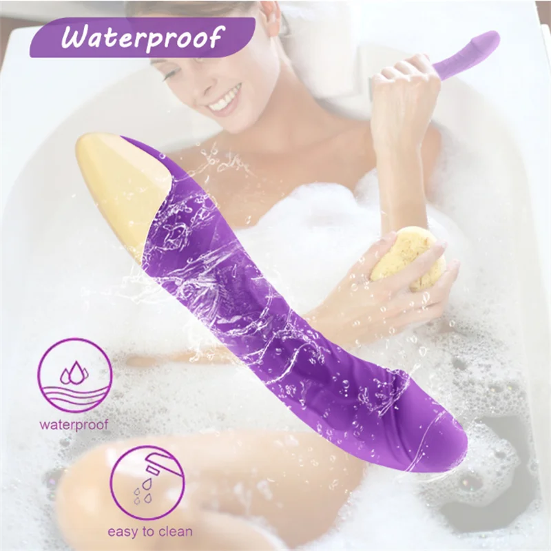 Silicone G Spot Dildo Vibrators for Women Waterproof 10 Speeds Dildo Clitoris Massager Female Masturbator Sex Toys