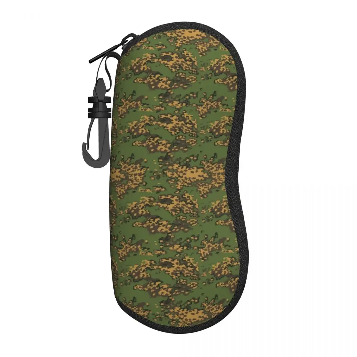 Russian Woodland Camouflage Glasses Case Unisex Printing Army Camo Glasses Storage Box Charming Eyeglasses Box