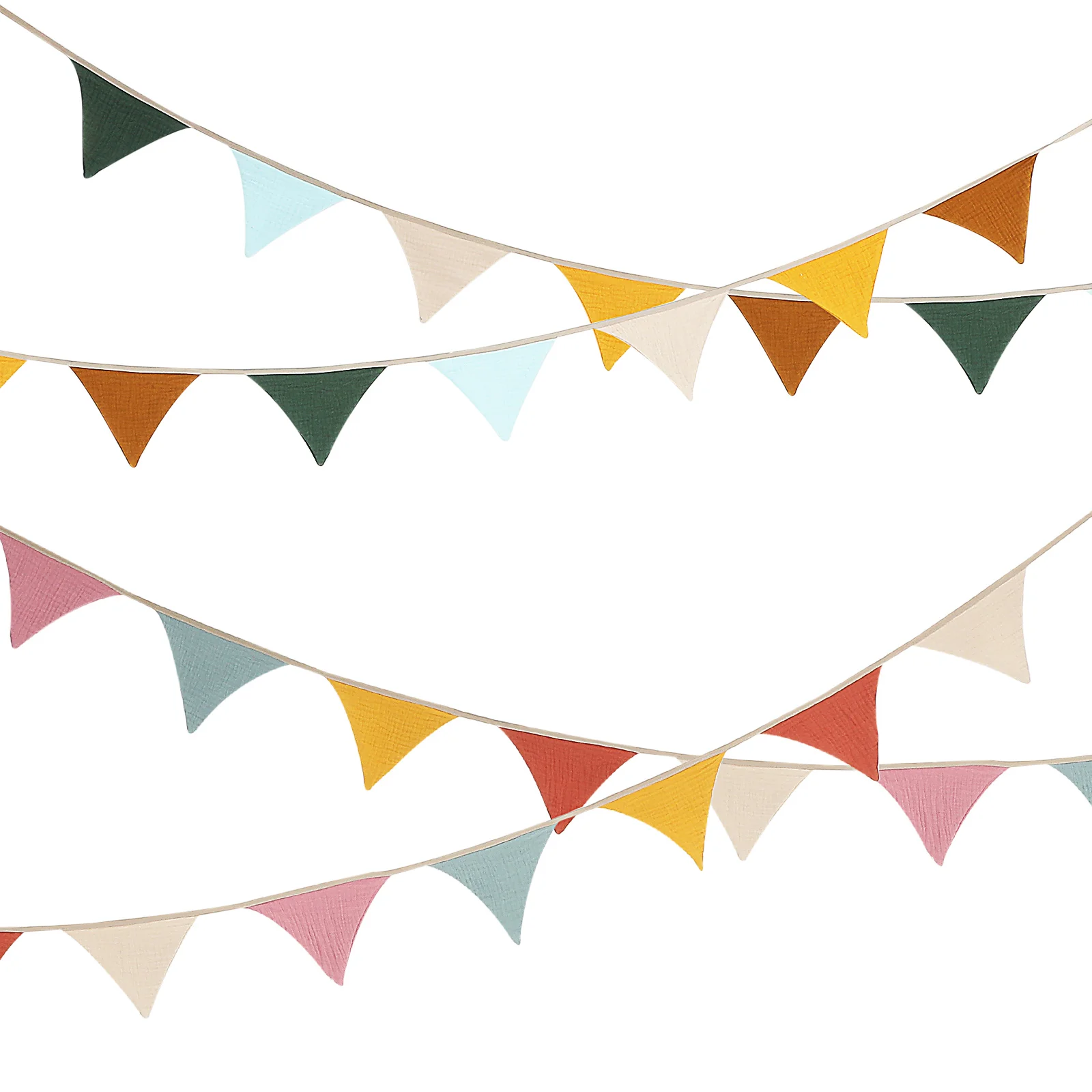 

2 Pcs Outdoor Bunting Garland Household Decorative Pennant Banner Flag Banners Birthday Child