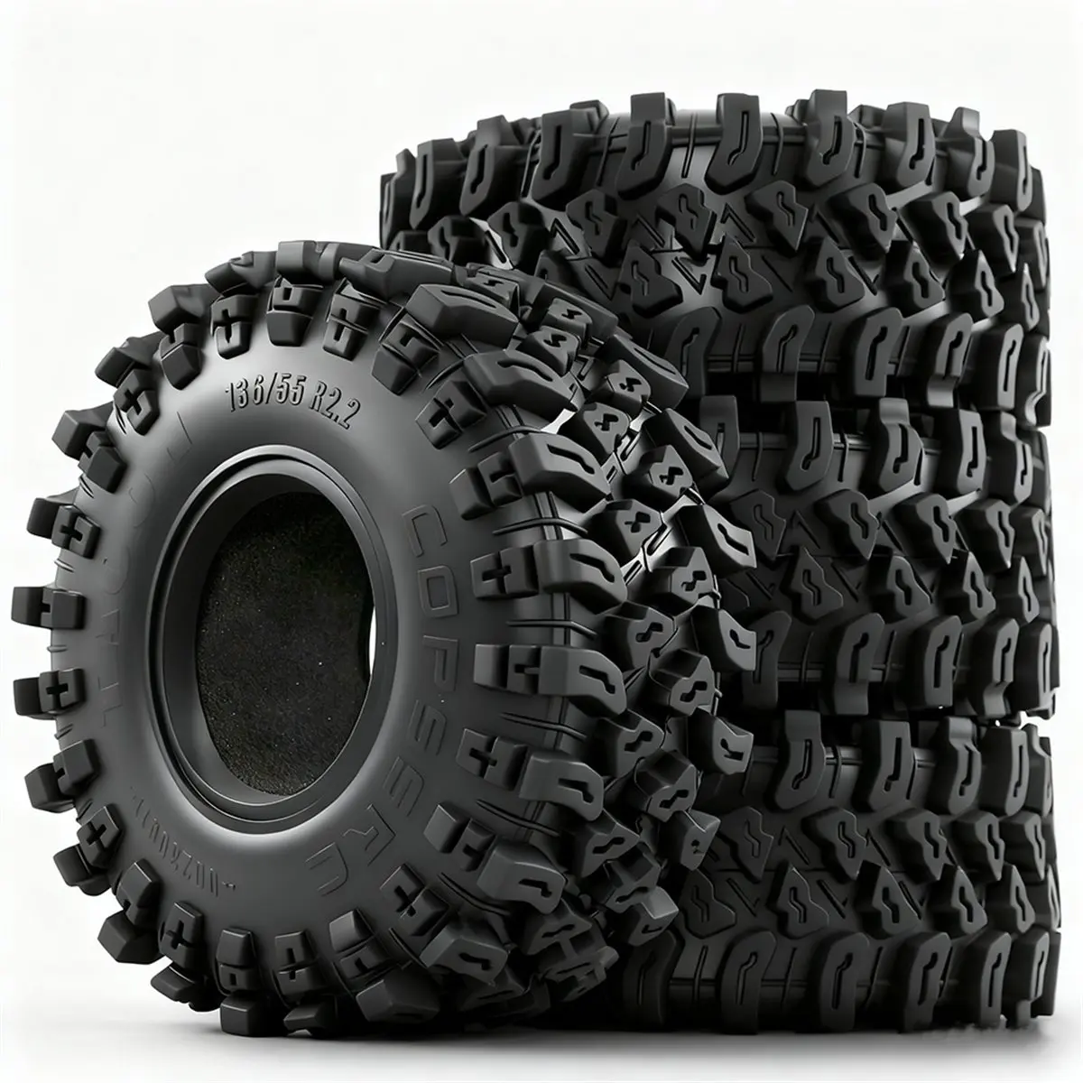 

Масштаб 1/10 для скалолазания / Универсальные шины 2,2 дюйма в масштабе 1/8 — шины H8H Easy-Control RC Big Warrior [sgqu-Toy]