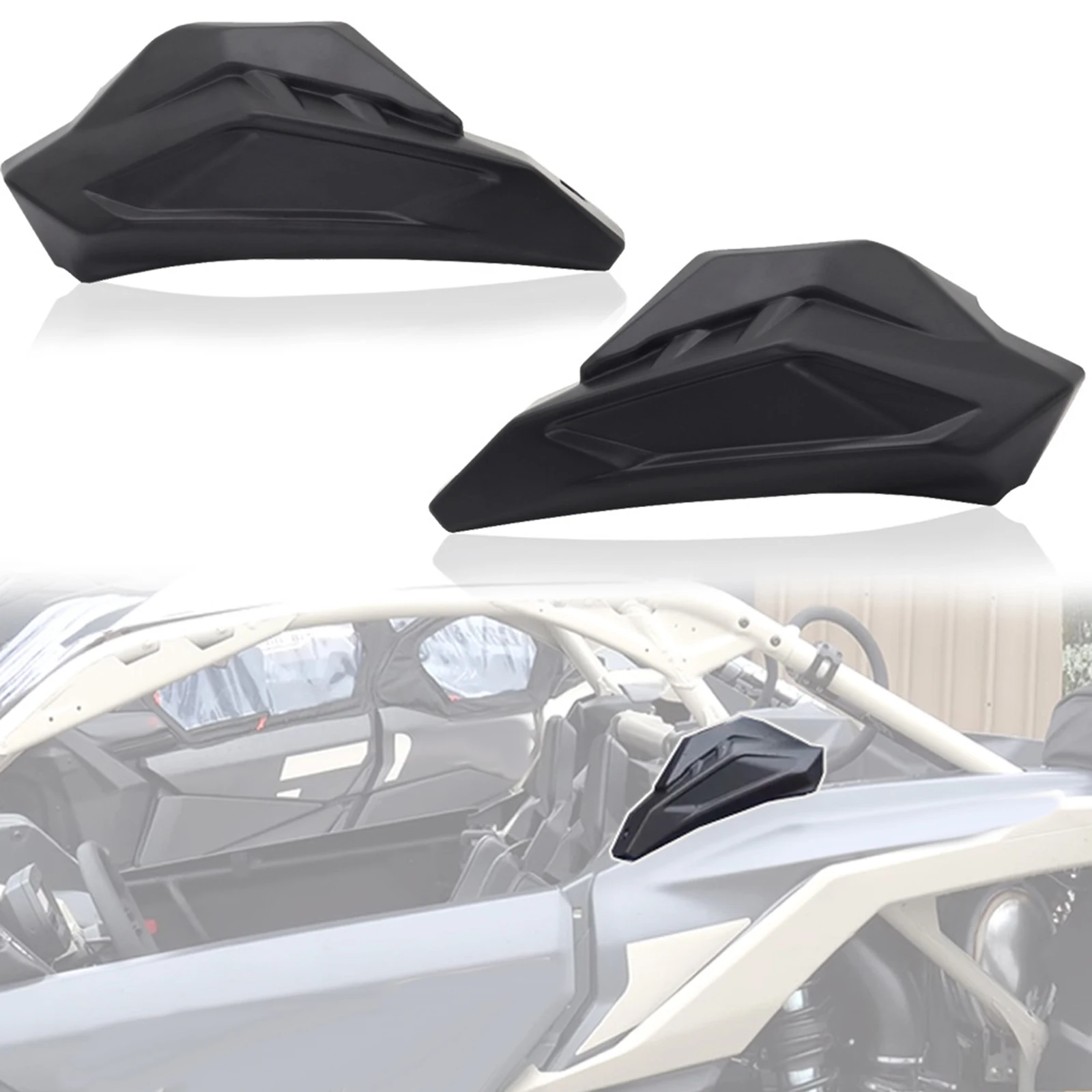Rear Cage Trim Plastic Cover Premium Guard Plate High Performance C Pillar Protection Cover Replaces Part for Can AM Maverick x3