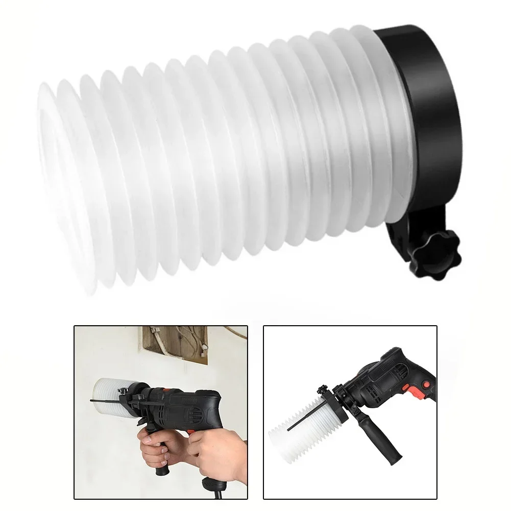 Rubber Drill Dust Collector Cover Dust Cover White Rubber Electric Hammer Ash Bowl Collector Tool Suitable For Hand Drill