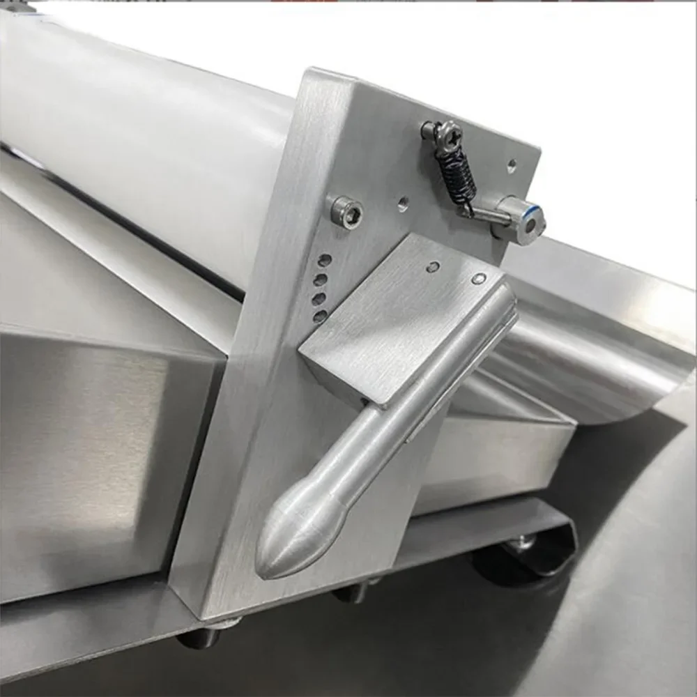 cross-border Commercial Household Stainless Steel Manual Dough Sheeter Cutter Machine Pizza Dough Base Sheeter Forming Machine