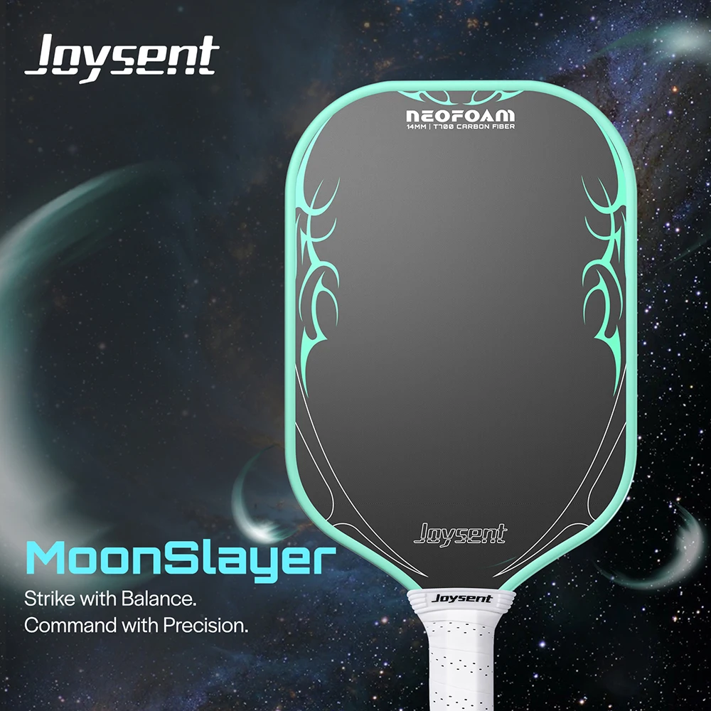 Pickleball Paddle EPP Foam Core Gen 4 T700 Raw Carbon Fiber Spin Control Power Thermoformed Joysent Racket