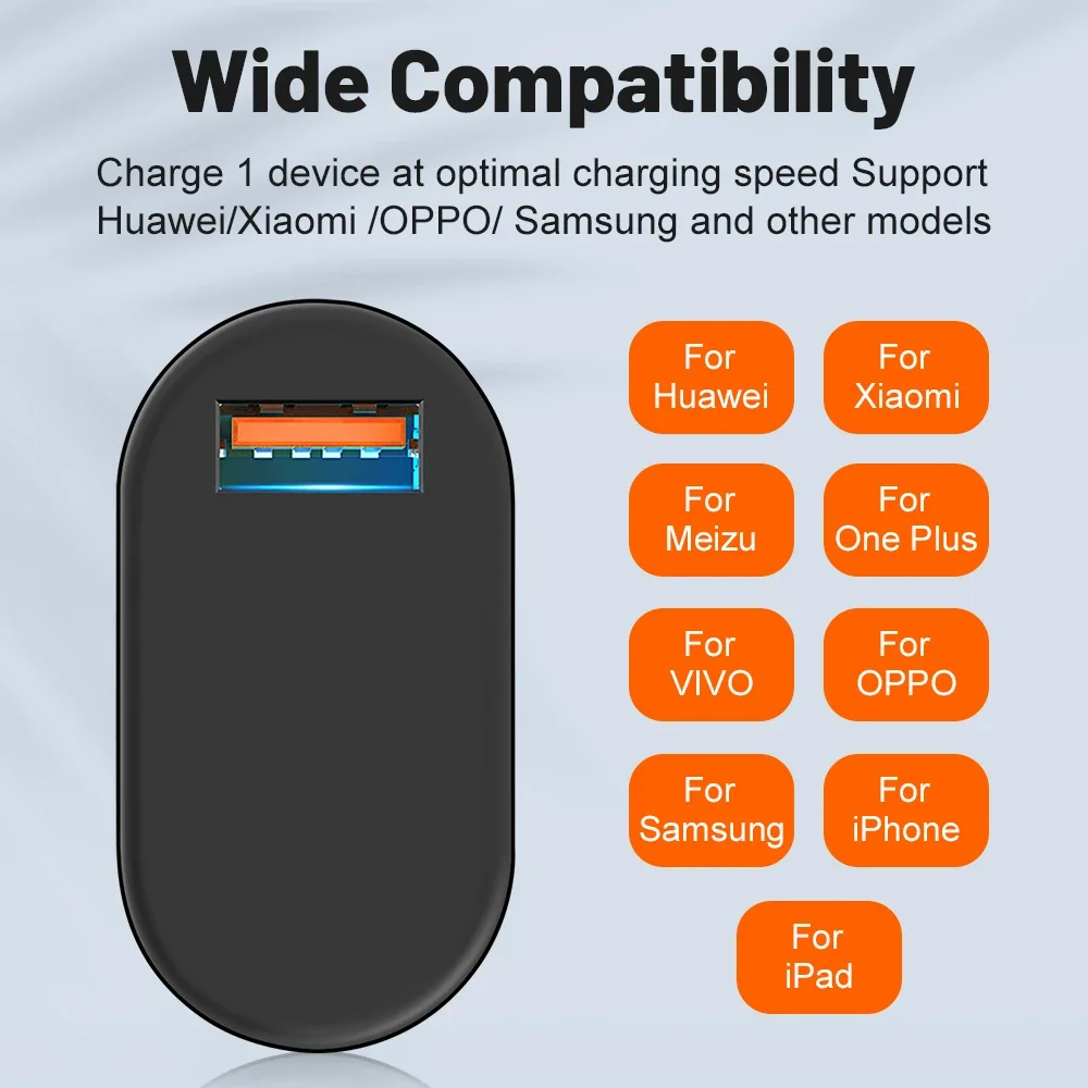 Adaptateur de chargeur de téléphone portable à charge rapide, chargeur USB 3.0, 20W, chargeur mural pour iPhone 15, 14, 13 Pro, Samsung, Xiaomi