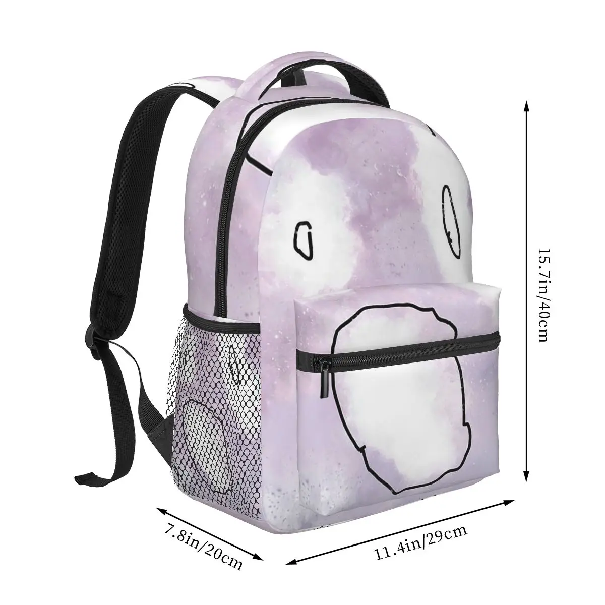 (Friday) Overspending OCD Inner Demon Backpack Hot Sale Daypack Large Capacity Kids BookBag School Bag Shoulder Bags Men Women