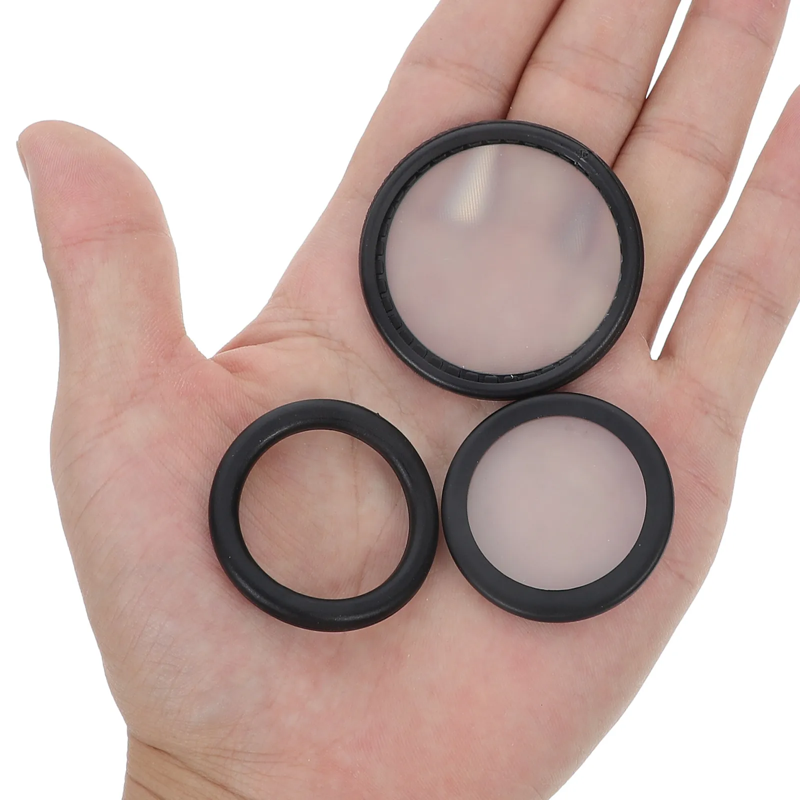 3Pcs Stethoscope Membrane Replacement Diaphragm Medical Teaching Tool Accessory High Sensitivity for Hospital Home Use
