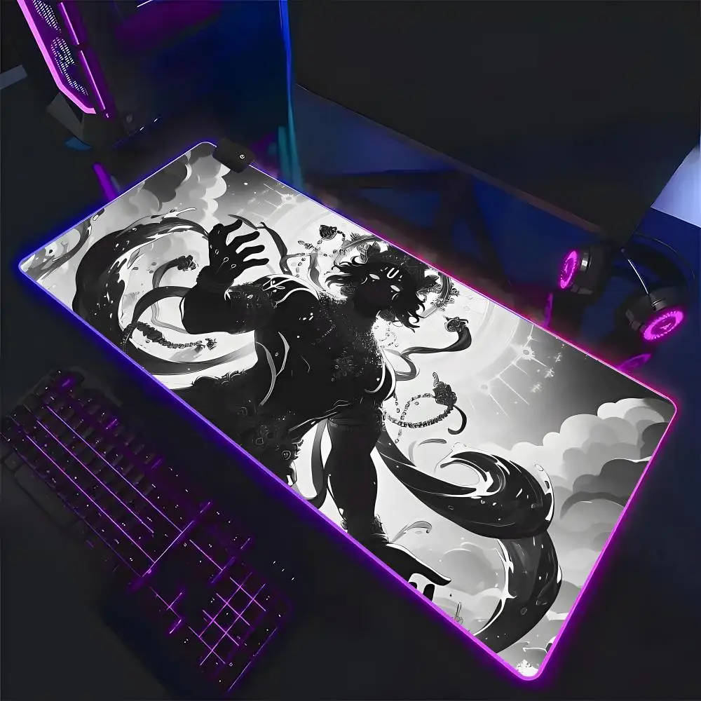 Norse M-mythology T-thor Mouse Pad Mousepad Large Gaming LockEdge Thickened Computer Keyboard Table Desk Mat