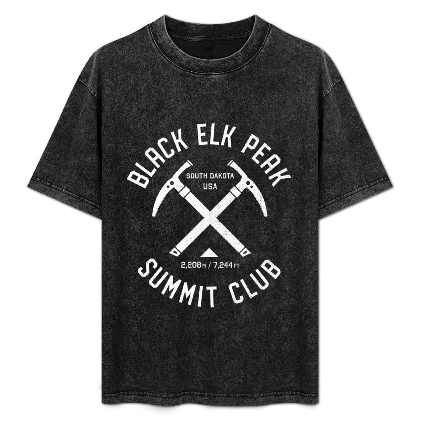

Black Elk Peak Summit Club | I climbed Black Elk Peak T-Shirt Trendy Print Short Sleeve T-Shirt