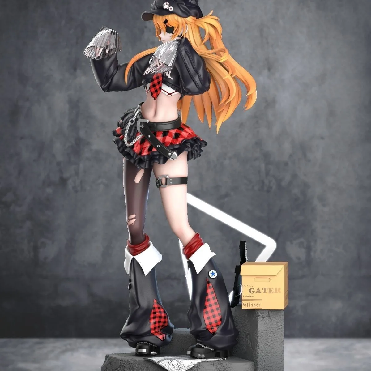 

34CM Anime EVA Asuka Langley Soryu Figurine Kawaii PVC Tabletop Decorations Action Figures Model Toy Gift