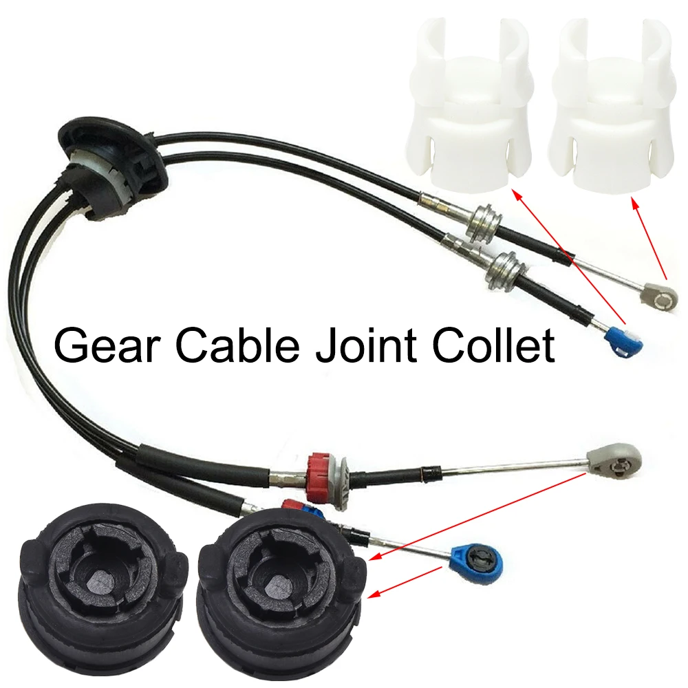 

Manual Gear Shift Cable Linkage Pivoted Bushing Shifter Lever Selector End Rod Joint Collet For Citroen C2 JM C3 FC 2003 - 2013