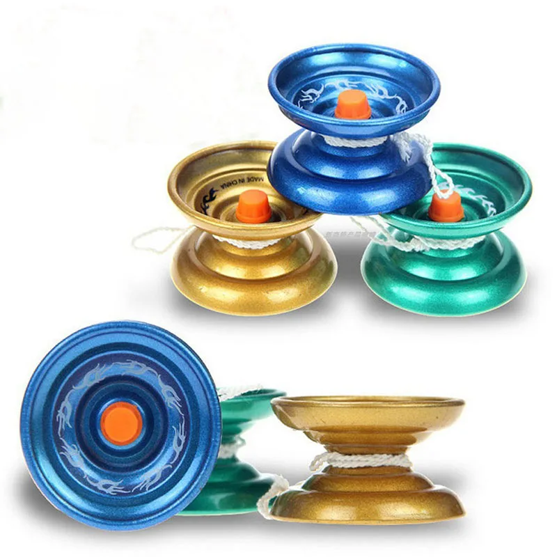 

Professional High Quality Metal Yo Yo Ball Classic Toys Creative Fashion Y-axis Rotating Yoyo for Kids Simple Collectibles Toy