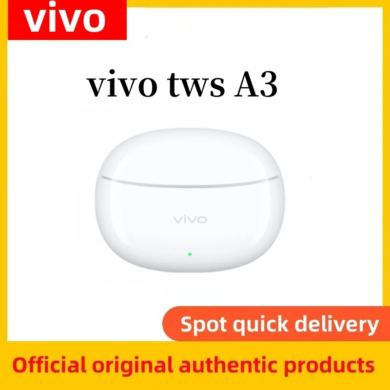 Vivo TWS A3 سماعة بلوتوث لاسلكية حقيقية tws A3 سماعة فيفو الرسمية سماعة بلوتوث لاسلكية iQOO