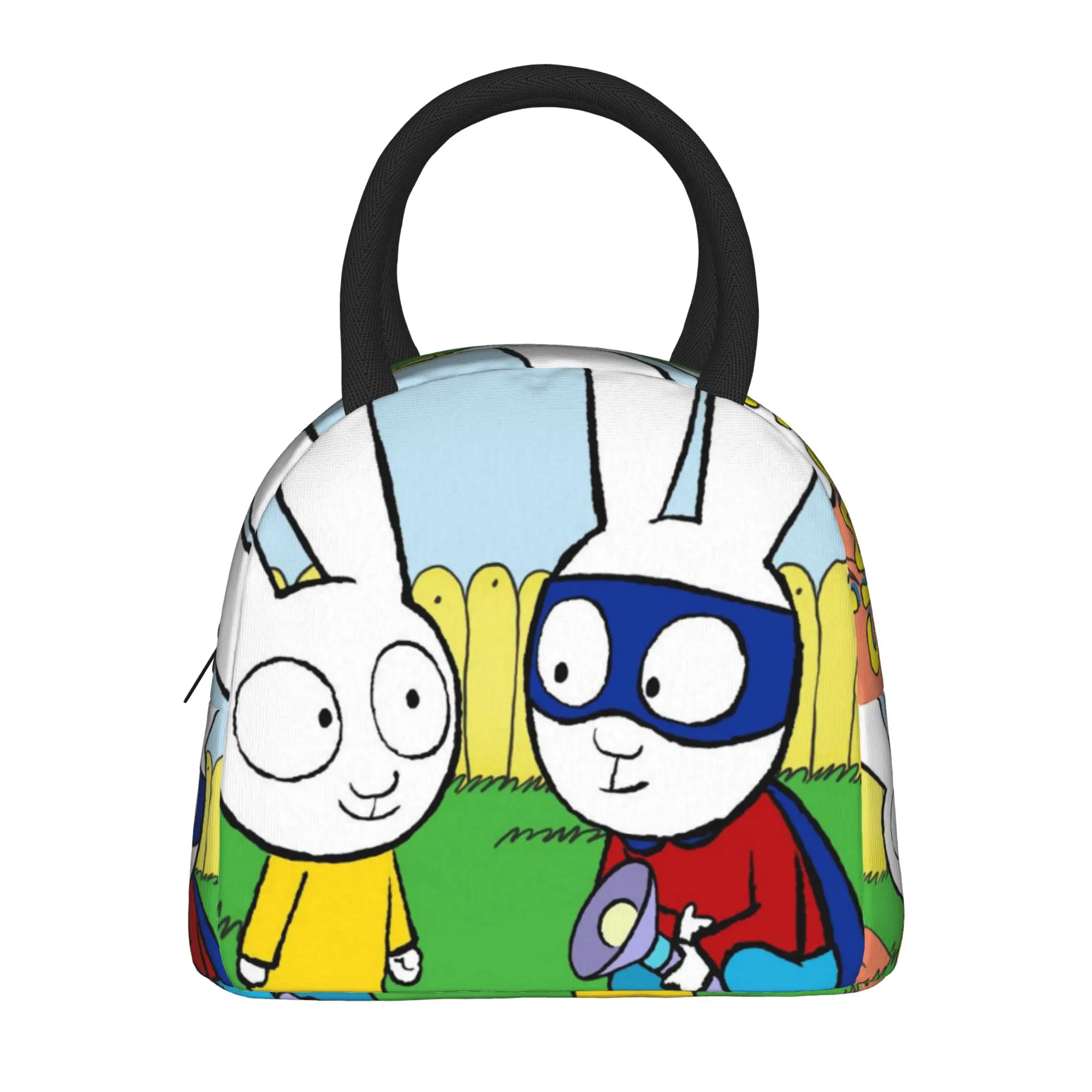 Insulated Lunch Box Simon Super Rabbit Merch  Lunch Container Fashion Thermal Cooler Lunch Box For School