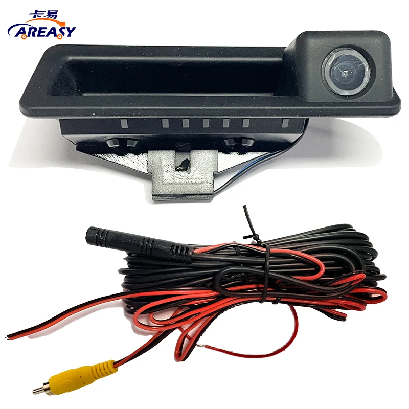 170°AHD 720P Car Retrofit Back Trunk Camera HD Night Waterproof Special Fit Reverse Camera For BMW X1 Rear View Camera Interface