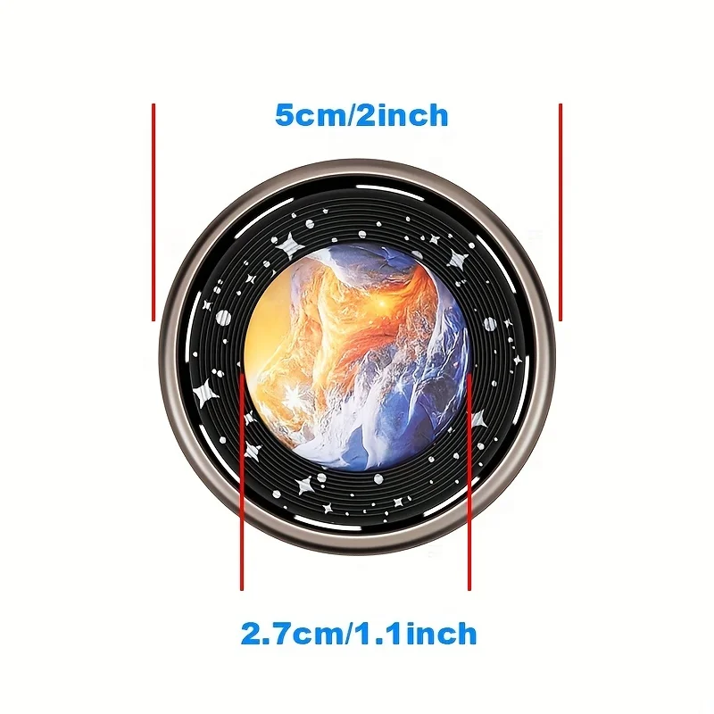 Car Planet Series Vent Clip Aromatherapy Fragrance - Long Lasting Air Freshener Perfume for Car Interior