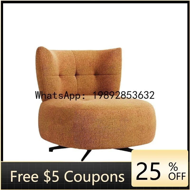 

Z5 Single Sofa Chair Minimalist Rotatable Single Chair Modern Simple Balcony Bedroom Living Room Lazy Recliner