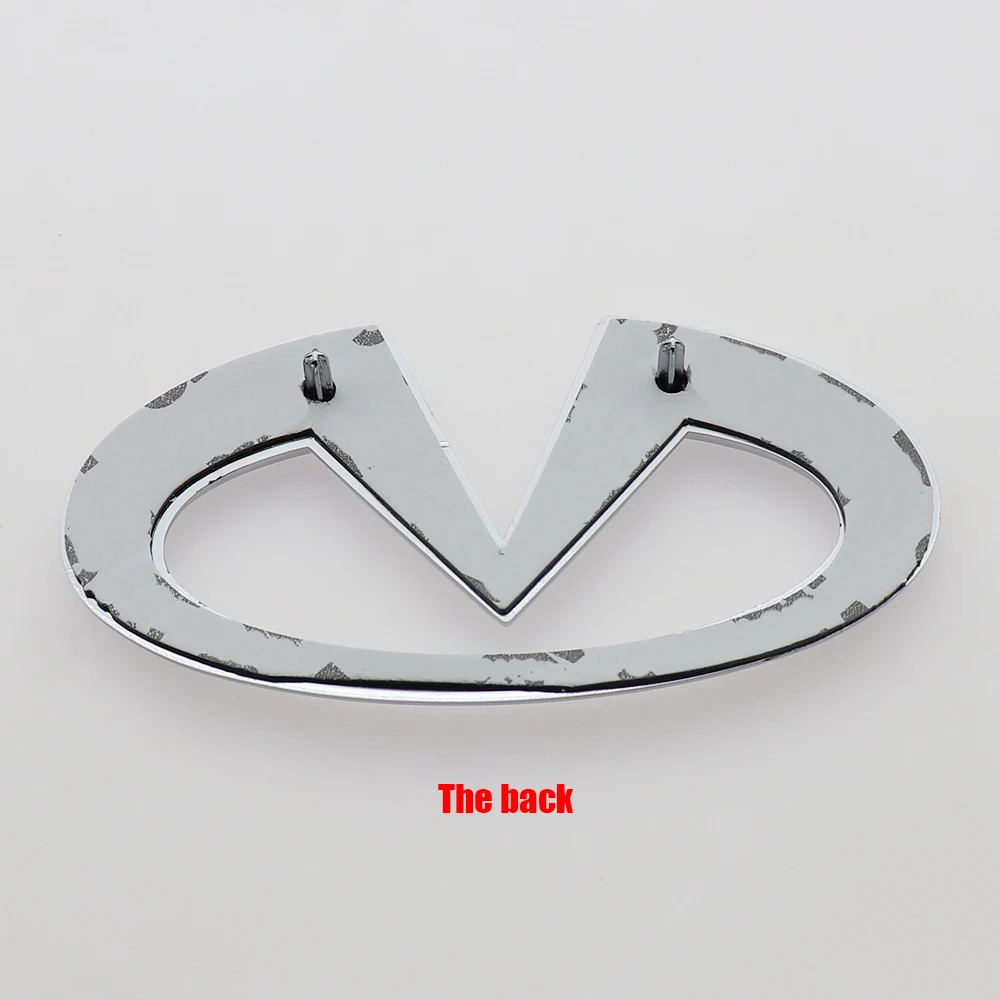 ملصق شعار سيارة إنفينيتي ثلاثي الأبعاد ، شارة مصد الذيل ، شعار صندوق السيارة الخلفي ، EX FX ، JX ، ESQ ، QX50 ، QX55 ، QX60 ، QX80 ، Q30 ، Q50 ، Q60 ، 1 #3