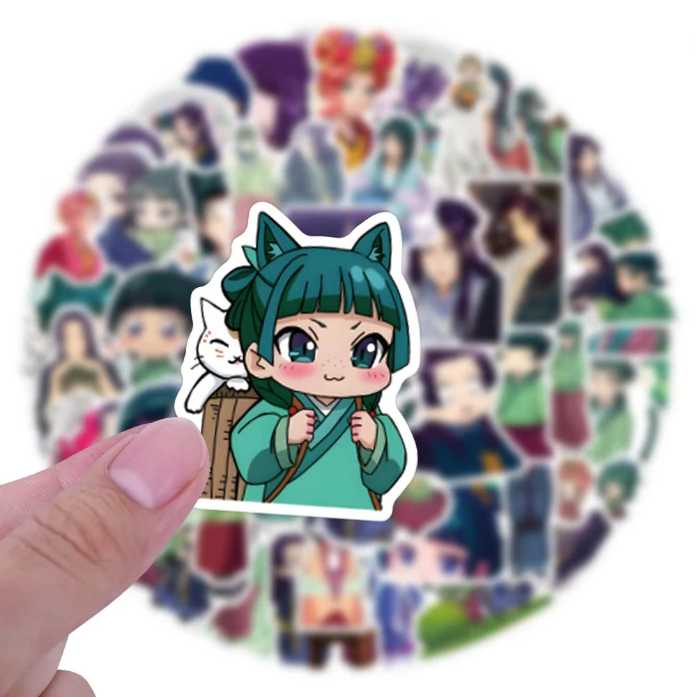 

60 шт. Maomao аптекарские дневники наклейки Jinshi DIY наклейки Скрапбукинг телефон чемодан скейтборд виниловые водонепроницаемые наклейки