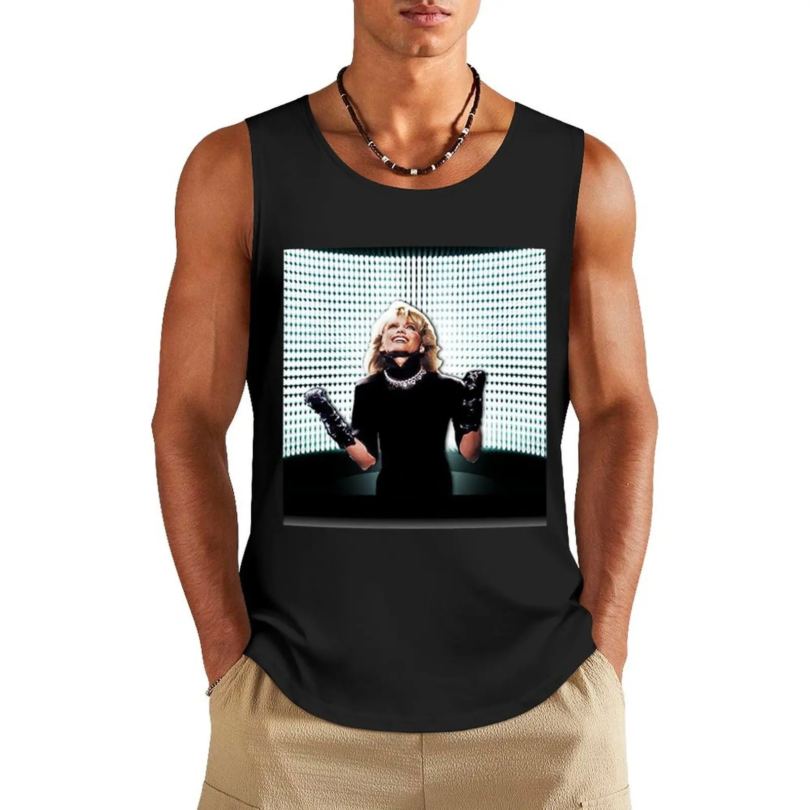 

Olivia Newton John Tank Top t-shirt gym man Man gym clothes anime t-shirts