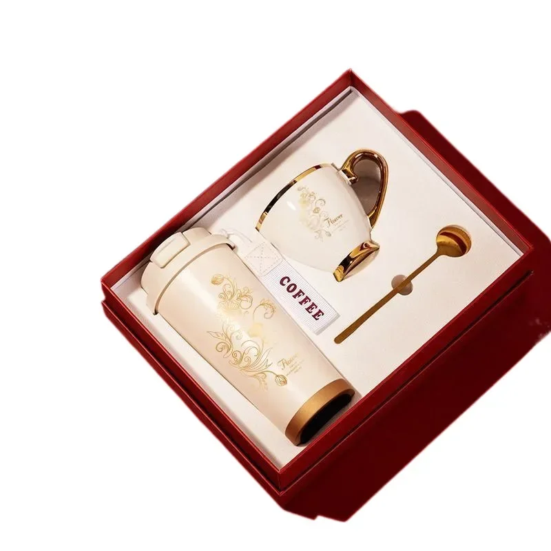 

Gift set Insurance advertising company opens to send female employees Employee activity gifts Lily of the Valley cup light