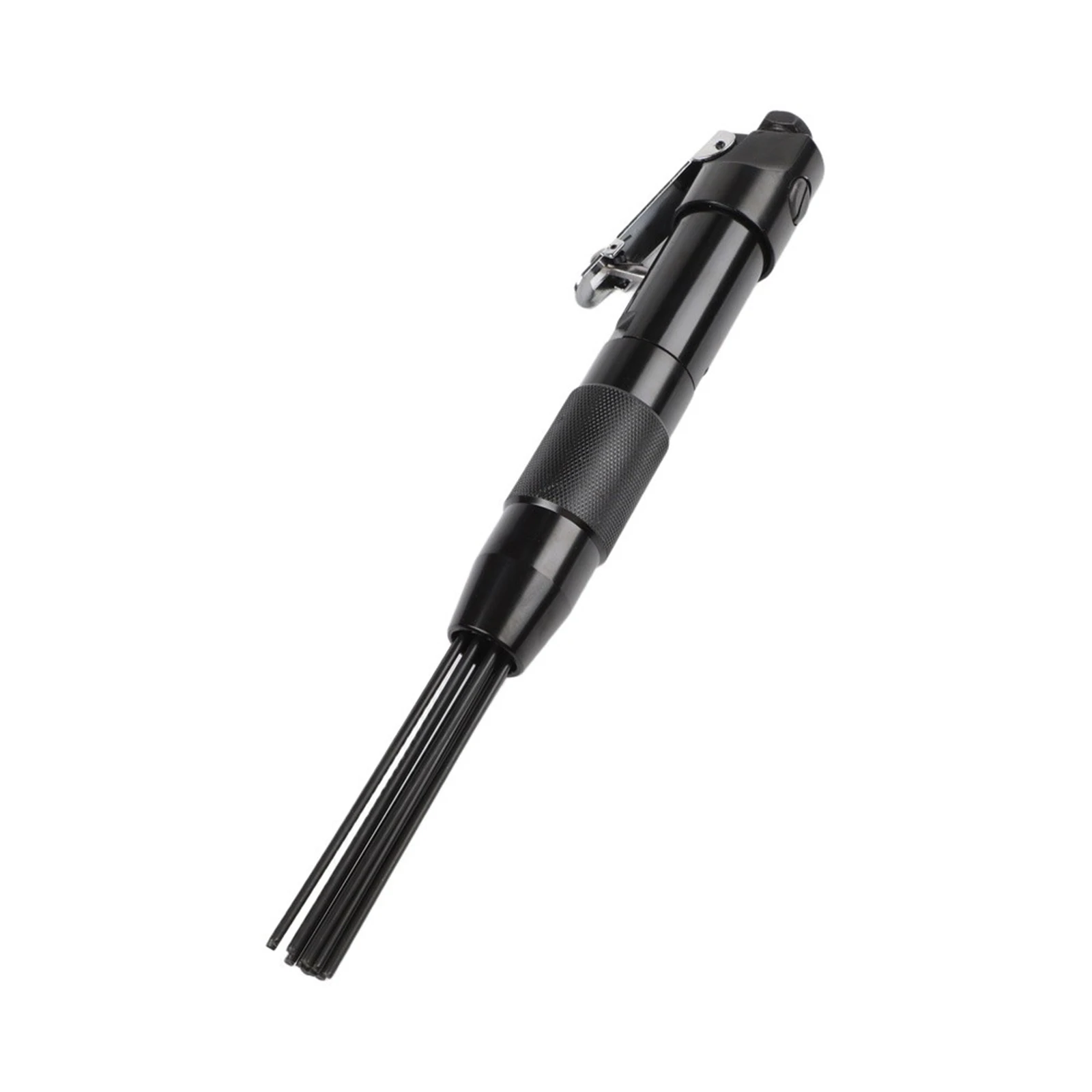 Pneumatic Air Needle Scaler Tool with 12 Hardened Steel Needles for Rust Paint Weld Slag Removal Deburring Cleaning