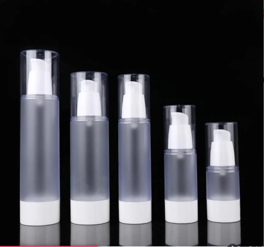 

15ml 30m 50ml 100ml frosted airless vacuum pump lotion bottle emulsion serum foundation essence toner skin care cosmetic packing