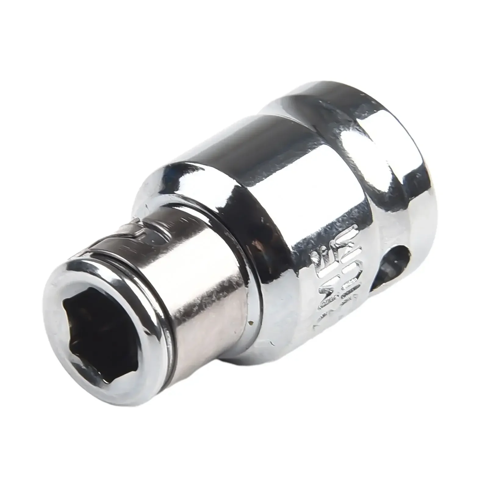 Rust Resistant 3 8 Square To 1 4 Hex Socket Adapter  Self Locking Design  Perfect for Driver and Socket Wrench