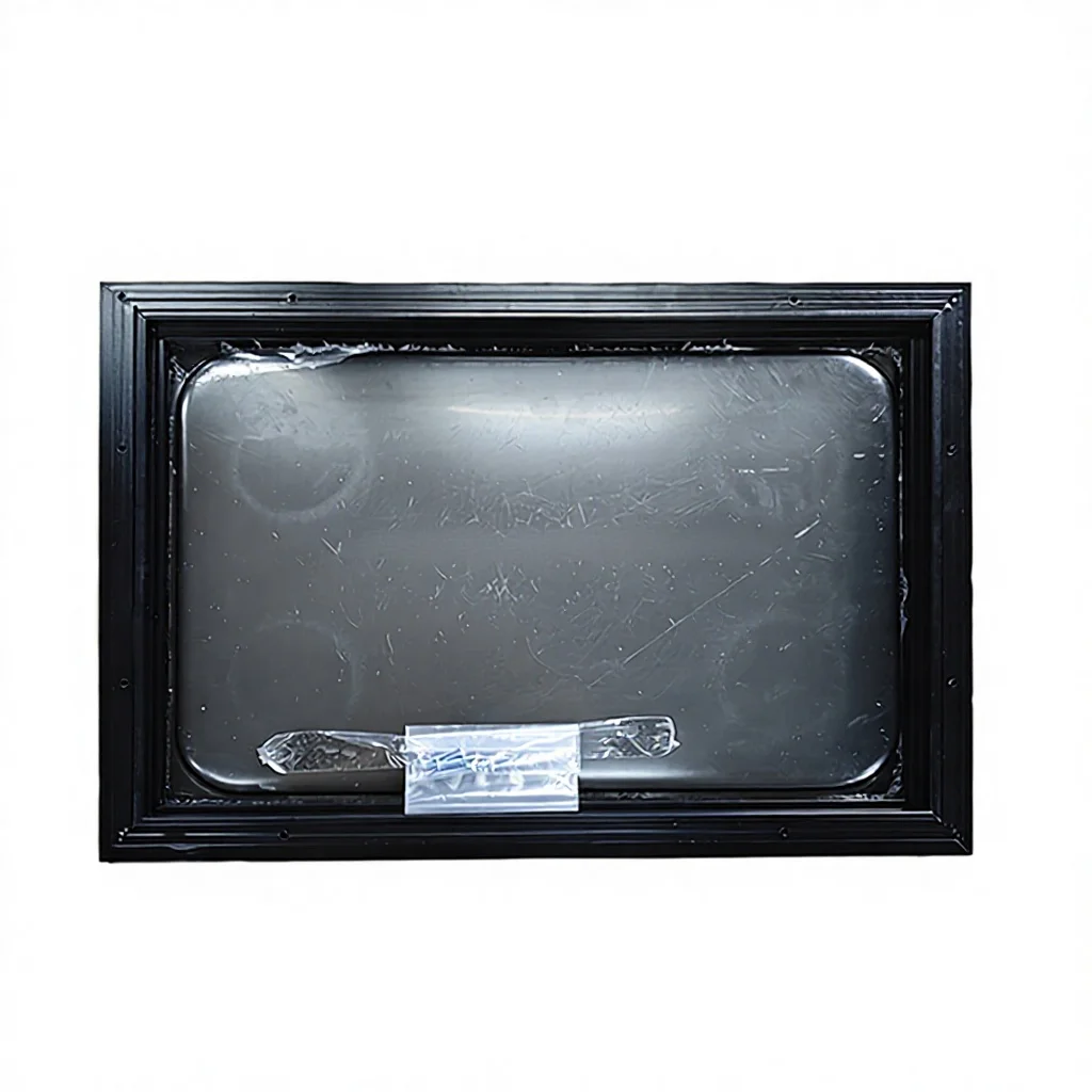 Fenêtre de caravane/remorque de camping de petite taille 500x400mm avec verre acrylique double couche pour conversion de véhicule de loisirs