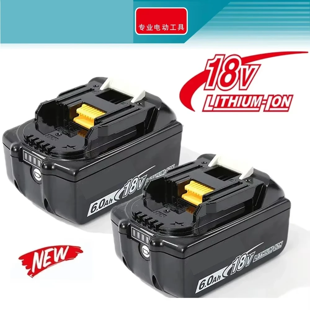 6Ah/5Ah/3Ah for Makita 18V Battery BL1830B BL1850B BL1850 BL1840 BL1860 BL1815 Replacement Lithium Battery