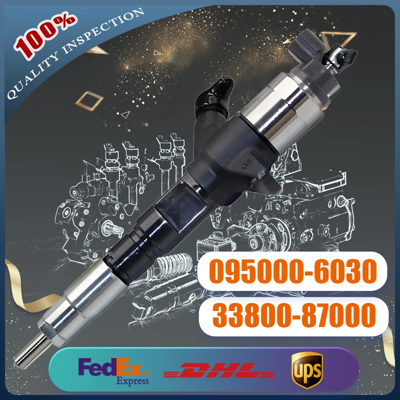

Diesel Common Rail Fuel Injector 095000-6030 33800-87000 Fuel Injector Nozzle for Hyundai Truck Mega
